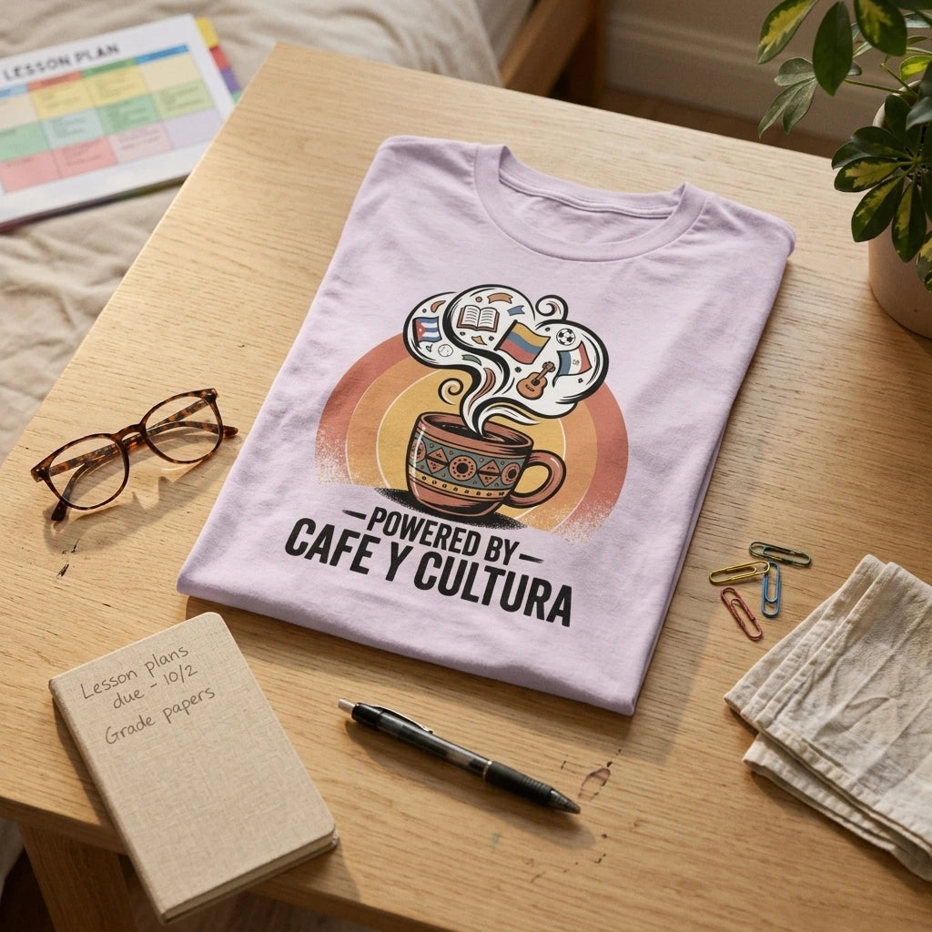 Powered by Café y Cultura T-Shirt